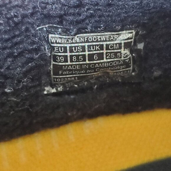 Keen Black Howser II Slip-on Shoes Size 8.5 - Picture 8 of 8